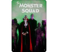 TheWeiPoster The Monster Squad (1987) Targa vintage in latta da parete decorativa per casa, soggiorno, cucina, giardino, camera da letto, ufficio, hotel, bar e pub