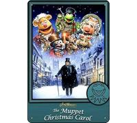 TheWeiPoster The Muppet Christmas Carol (1992) Targa vintage in latta da parete decorativa per casa, soggiorno, cucina, giardino, camera da letto, ufficio, hotel, bar e pub