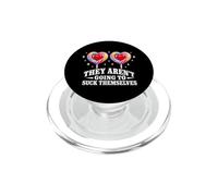 They aren't Going to Suck Themselves Funny Inappropriate Pun PopSockets PopGrip per MagSafe