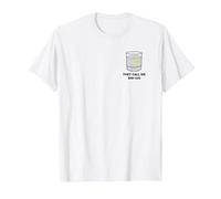 They Call Me Gin-IUS - Funny Gin Genius Dry Gin Cocktail Maglietta, Uomo, Bianco, 4XL