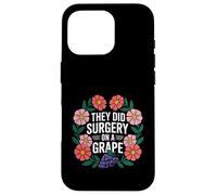 They Did Surgery On A Grape Viral Internet Joke Meme ----- Custodia per iPhone 16 Pro