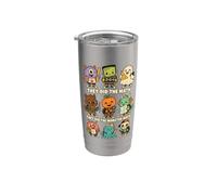They Did The Monster Math Cute Halloween Math Teacher Bicchiere termico in acciaio inox doppia parete