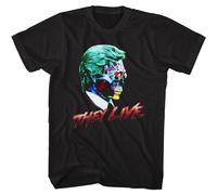They Live Alien Headshot T-Shirt Manica Corta Adulto Cotone Nero Girocollo