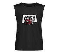 They Live V4 John Carpenter Horror Movie Poster 1988 Men's Vests Tank Tops O-Neck 100% Cotton Undershirts Unisex Sleeveless T-Shirt S