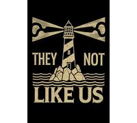 They Not Like Us Journal Notebook Christian: Perfect for note-taking, planning, work, travel, idea jotting, habit tracking, 120 Pages, Medium 6 x 9 Inches