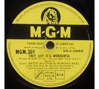 They Say It's Wonderful / I've Got The Sun In The Morning 78-10"