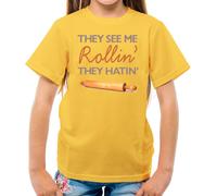 They See Me Rollin' 'They Hatin' - T-Shirt - Bake Baking Baker Torta Cakes
