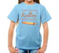 They See Me Rollin' 'They Hatin' - T-Shirt - Bake Baking Baker Torta Cakes