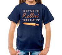They See Me Rollin' 'They Hatin' - T-Shirt - Bake Baking Baker Torta Cakes