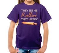 They See Me Rollin' 'They Hatin' - T-Shirt - Bake Baking Baker Torta Cakes