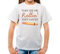 They See Me Rollin' 'They Hatin' - T-Shirt - Bake Baking Baker Torta Cakes