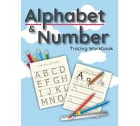 Thez Alphabet & Number Tracing Workbook (Tascabile)