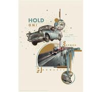 THG-HP19 - HARRY POTTER - WALL ART - WEASLY'S CAR