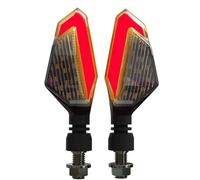 THGKL Indicatore di direzione Indicatori Di Direzione Universali Per Moto Per La Maggior Parte Dei Tipi(Orange)