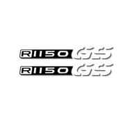 THHXJ Adesivo Serbatoio Carburante Moto Bicicletta Ruota Casco Impermeabile Riflettente Parti Decorative per BMW R1150GS(Reflective White)