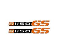THHXJ Adesivo Serbatoio Carburante Moto Bicicletta Ruota Casco Impermeabile Riflettente Parti Decorative per BMW R1150GS(Reflective Orange)