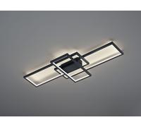 Plafoniera THIAGO LED antracite satinato 3 rettangoli con tecnologia 652610342
