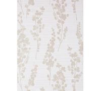 Thibaut Carta da parati Spring Blooms - Metallic Pewter on Lavender
