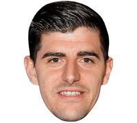 Thibaut Courtois (Smile) Maschere di persone famose, facce di cartone