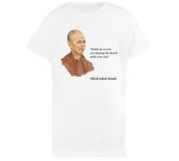 Thich Nhat Hanh Camiseta Infantil Básica Algodón Blanca Basic Cotton White Children's T-Shirt
