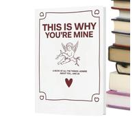 Thick Notebook - 8,26 x 10,62 in Couples Keepsake Journal | Memory Book For Beginners, Boyfriend, Girlfriend, Uomo, Donna, Ideale per casa, matrimonio, compleanno, uso interno ed esterno