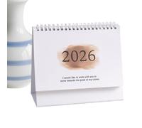 Thick Paper Monthly Planner | 2026 Desktop Calendar,2025 2026 Desk Calendar Planner For Home Office Planning School Dorm Apartment Teacher Student New Year Christmas