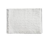 Thick plain white carpet 50 x 75 cm
