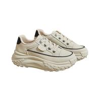 Thick-Soled Casual Women's Height-Increasing Shoes, 1.8" Height Increase Platform Walking Sneakers for Fashion Woman (Khaki,32 1/3)