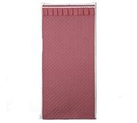 Thick Windproof Cold-proof Thermal Door Curtain Winter Quilted Design Keep Warm Screen Easy Installation(Color-4,150x200cm)