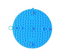 Thickened Foot Pressure Point Pad, Soft Foot Massage Mat, High Elasticity Reflexology Foot Mat, Foot Relief Pad, Comfortable Foot Pressure Point Mat for Relaxation 14.57x14.57 Inches