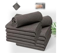 Thickened Magic Cleaning Cloth, 2025 New Reusable Microfiber Cleaning Cloth, Multipurpose Miracle Rags Absorbent Microfiber Clean for Kitchen, Windows, Mirror, Glass, Car. (#12PCS,M)