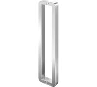 Thickened Stainless Steel Door Pulls for Metal/Glass/Tempered/Wooden Door, Modern and Simple Push Pull Door Handle(Silver,Length 102.5cm(40.4in))
