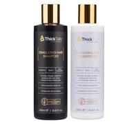 ThickTails Shampoo e Balsamo Crescita Capelli - Biotina, Caffeina ed Estratti Botanici - Senza Solfati - Vegano - Capelli Più Forti e Spessi - Cura Quotidiana Cuoio Capelluto Donna