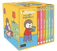 Thierry Courtin Ma petite bibliothèque T'choupi: Contient 6 l (Copertina rigida)