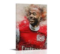 Thierry Henry Football Player Color Art - Stampa da parete moderna per camera familiare, 60 x 90 cm