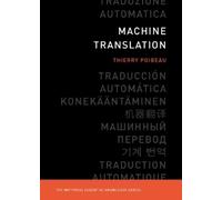 Thierry Poibeau Machine Translation (Tascabile)