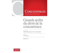 Thierry Tuot Hubert Delzangles F Grands arrêts du droit de la concur (Tascabile)