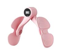 Thigh Master - Attrezzo per esercizi per il pavimento pelvico di Kegel con rotazione a 360°, spessa schiuma morbida per recupero post-partum e scolpire le gambe (rosa)