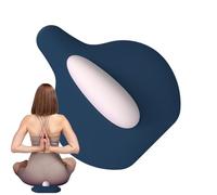 Thigh Trainer, Thigh Fitness Equipment, Effective Thigh Eserciiser Ergonomic Hip Trainer, Inner Thigh Exerciser, Safe Thigh Trainer Strength Training Leg Machines for Sedentary Workers Post-Natal Moms
