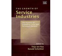 Thijs ten Raa The Growth of Service Industries (Copertina rigida)