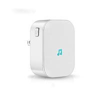 THikk WiFi Wireless Doorbell Indoor Chime 100DB 433MHz Waterproof Door Ring Chime Doorbell Receiver DING Dong Tuya Smart Life Home (Size : U/K)