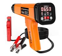 THIKPO Lampada Stroboscopica Digitale per Regolazione Anticipo Accensione 12V - Pistola Temporizzatrice Induttiva con Contagiri per Motori a Benzina 2/4 Tempi - Auto, Moto, Nautica