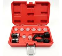 THIKPO Noid Light Test Kit - Tester di impulsi per iniettori di carburante per sistemi EFI, include 8 luci Noid, tester IAC e valigetta per il trasporto