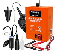 THIKPO Rilevatore di Fumo per Perdite Auto con Pompa d’Aria Integrata - Macchina del Fumo Diagnostica per Test EVAP, Sistema del Vuoto, Perdite Carburante - Compatibile con Veicoli a 12V DC