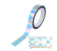 Thin Foil Washi Decorative Tape - Adesivo da parete Trim Strip per mobili in interno specchio Picture Vaso Craft Detailing Decoration | Ideale per fai da te Scrapbooking Home Decor Creative