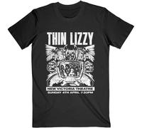 Thin Lizzy Jailbreak Flyer autorizzato Uomo maglietta