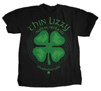 Abbigliamento Thin Lizzy: Four Leaf Clover (T-Shirt Unisex Tg. M)