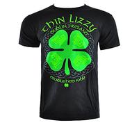 Thin Lizzy Quadrifoglio T Shirt (Nero) - X-Large