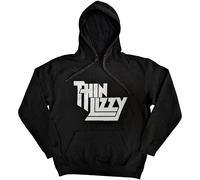 Thin Lizzy Stacked Logo ufficiale Felpa con Cappuccio