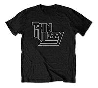 Thin Lizzy - T-Shirt # Xl Unisex Black # Logo